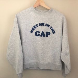 Gap Crop Top Sweater